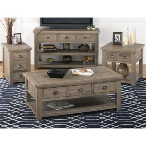 Jofran Slater Mill Coffee Table Set 4 Piece Coffee Table Set Coffee