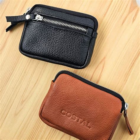 Mens Coin Purse Costal Leather Bags