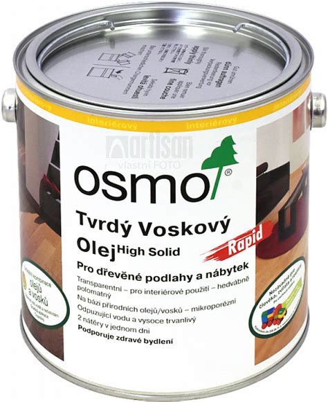 Osmo Tvrd Voskov Oleje Rapid L Polomatn Hotline Denne