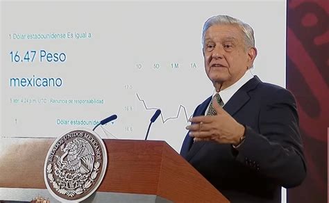 Amlo Destaca Fortaleza Del Superpeso Frente Al D Lar La Atribuye A La