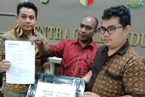 Putra Tambora Laporkan Dugaan Penggelembungan Suara Caleg Golkar Ke Bawaslu Dki Suara Karya