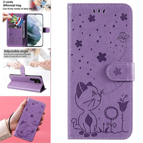 Sanimore For Samsung Galaxy S Ultra Case Pu Leather Skin With