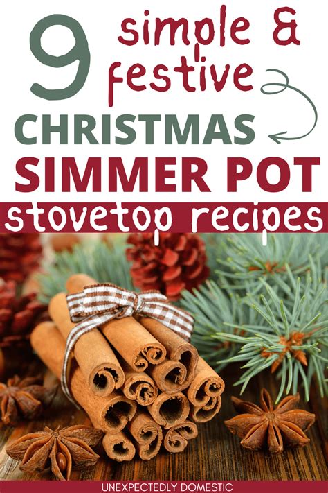 9 Best Christmas Simmer Pot Recipes Easy Festive Stovetop Potpourri Ideas