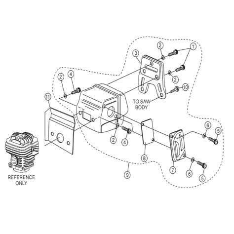 Multiquip Sidewinder Hs81a Cut Off Saw Parts