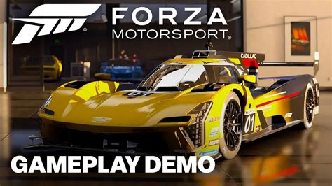 Forza Motorsport Official Career Mode Gameplay Demo Youtube