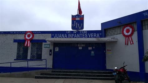 I E No 1148 Juana Infantes Vera Unidad Vecinal 03 Cercado De Lima