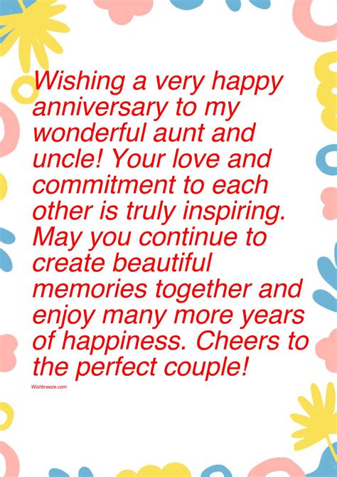 52 Happy Anniversary Messages Wishes And Captions For Aunty And Uncle