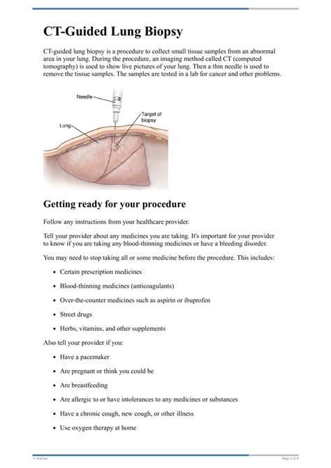 Text Ct Guided Lung Biopsy Healthclips Online