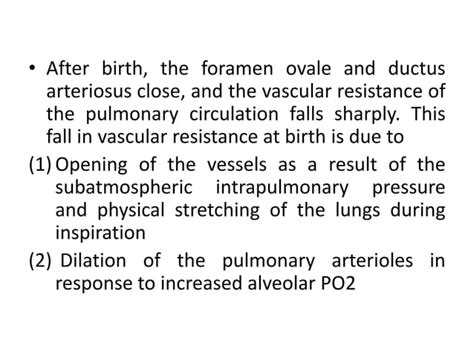 Pulmonary Circulation Ppt