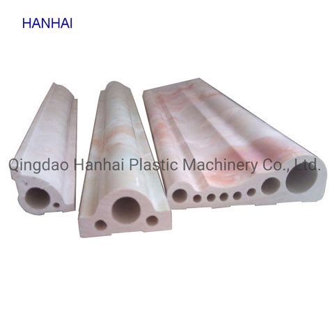 Pvc Artificial Stone Marble Frame Wpc Decking Pp Pe Wood Plastic