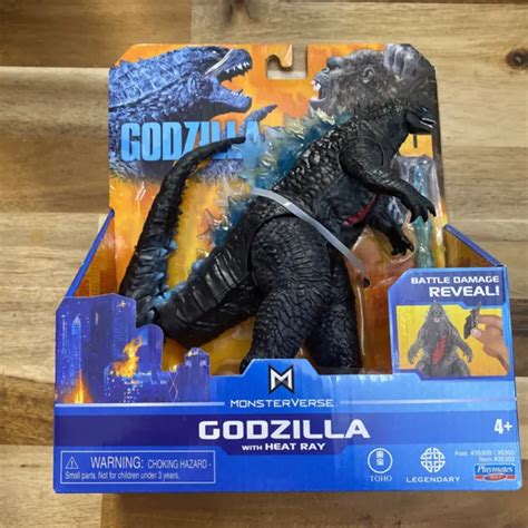 Godzilla Vs Kong Monsterverse Godzilla With Heat Ray Playmates Action