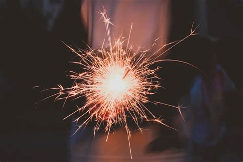 Free Images Light Flower Sparkler Firework Spark Sparkle