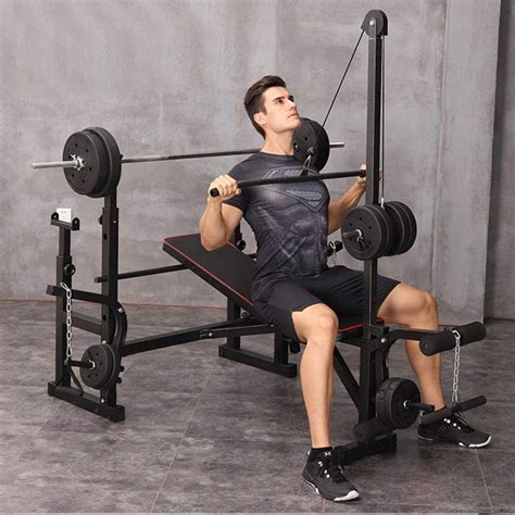 Dengken Multifunctional Weight Bench Barbell Bed Olympic Press Bench