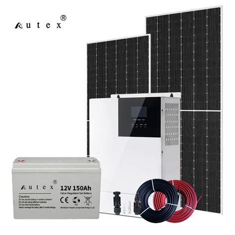 Autex 10kw Complete Sets Storage System With Gel Battery And Inverter