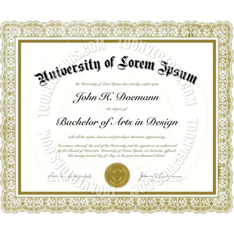 Doctorate Certificate Template Atlanticcityaquarium