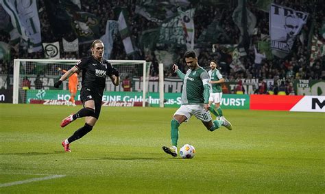 Spielbericht Werder Gewinnt Im Heimspiel Gegen Augsburg SV Werder Bremen