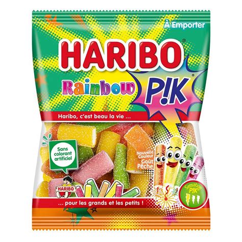 Carton De Sachets Rainbow Pik Gr Haribo Etsdupleix