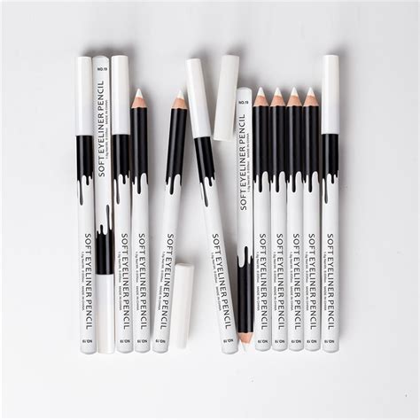 Menow Brand 12pcsset White Under Waterline Eyeliner Pencil Waterproof Highlighter Pen Soft