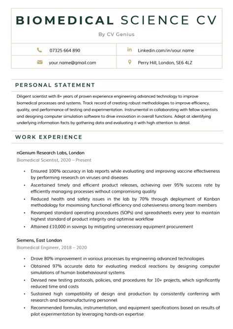 Scientific Cv Sample Top Scientist Resume Templates Samples