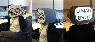 Troll Face DIY Halloween costume | Troll face internet meme … | Flickr