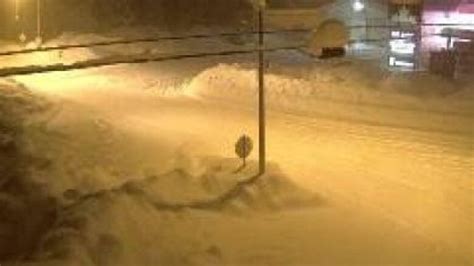 Avalanche risk closes stretch of Highway 16 | CBC News