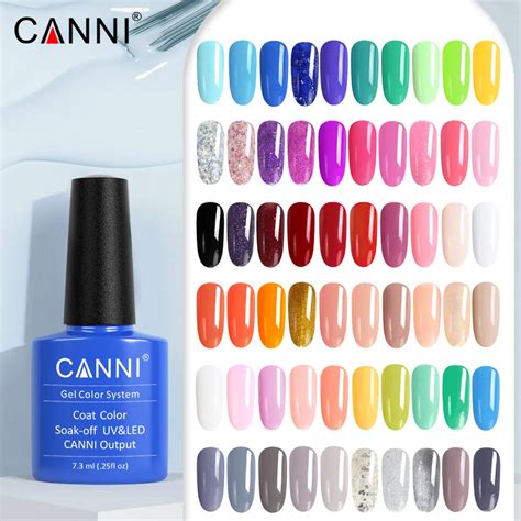 CANNI Esmalte en Gel UV para Uñas Laca de Líquido UV para Manicura de