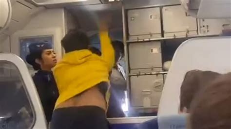 Moment Air Passenger Stuck In 13 Hour Delay Finally Flips And Slaps Co