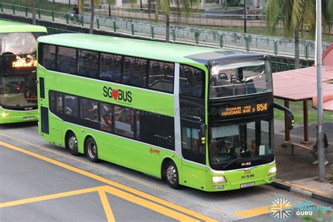 Bus 854 SMRT MAN A95 SG5821C Land Transport Guru