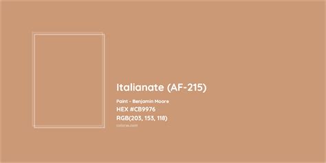 Benjamin Moore Italianate Af Paint Color Codes Similar Paints