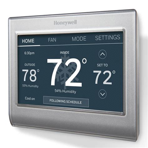 Honeywell Smart Wi Fi Day Programmable Color Touch Thermostat Works