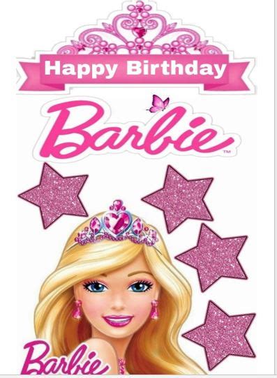 Edible Print Barbie