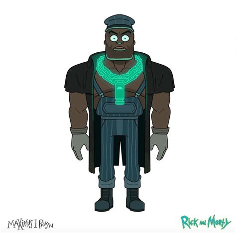 Rick And Morty • Alan Rails Rick And Morty The Vindicator Character