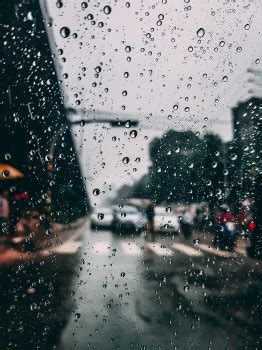 Wallpaper Rain Window Precipitation Water Drizzle Background