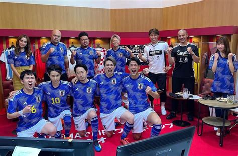 Sho Noさんのインスタグラム写真 Sho Noinstagram 「先日のカタールw杯 日本🇯🇵vsクロアチア🇭🇷 Abema応援