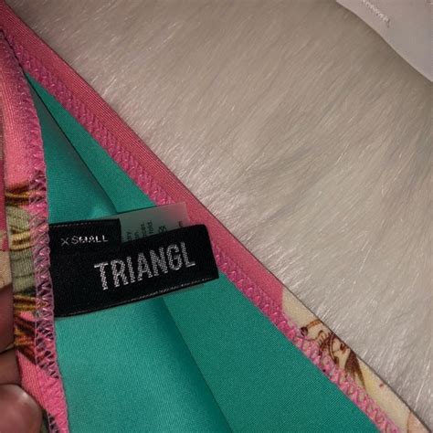 Triangl Swimwear Swim Triangl Pink Floral Bikini Poshmark