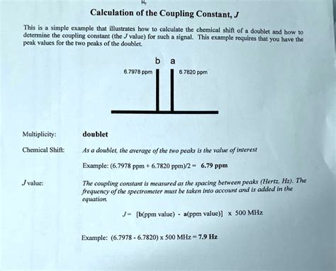 How To Calculate Coupling Constant For Triplet At Joycemmorseo Blog