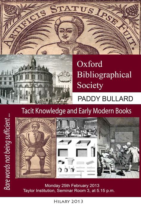 History Of The Book Bodleian History Faculty Library At Oxford