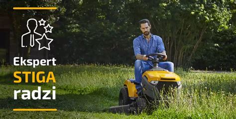 Traktor ogrodowy do koszenia Poznaj wybór eksperta STIGA