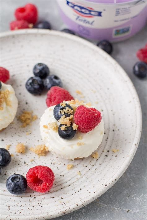 Healthy Cheesecake Bites The Clean Eating Couple