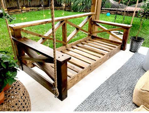 Easy Diy Porch Swing Plans At Rae Johnson Blog