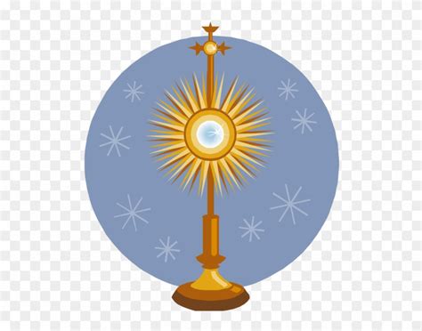 Clip Art Blessed Sacrament Clipart Adoration Clipart Full Size Png