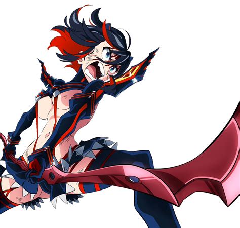 Ryuko Matoi Kill La Kill Render By Spiderguy2008 On Deviantart