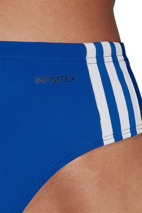 Adidas Performance Infinitex Zwembroek 3 Stripes Blauw Wehkamp