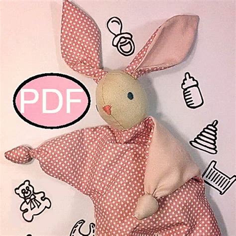 Bunny Lovey Sewing Pattern Bunny Pattern Pdf Bunny Sewing Pa Inspire