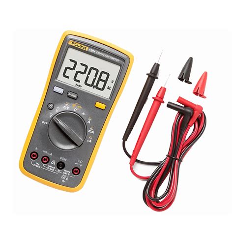 Fluke B B Auto Digital Multimeter Handheld Mini Voltmeter Ammeter