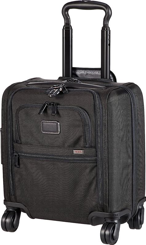 Buy Tumi Alpha 3 Small Compact 4 Wheeled Briefcase Black Online At