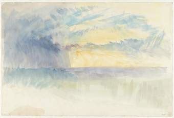 Sea And Sky Joseph Mallord William Turner C Tate