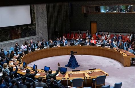 El Consejo De Seguridad De La Onu Apoy La Propuesta De Estados Unidos