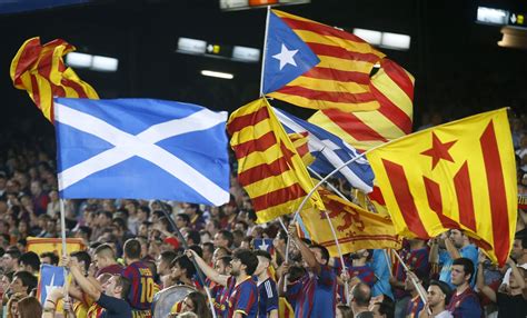 Scottish Independence Catalonia Pledges Allegiance At Holyrood During Voting Time