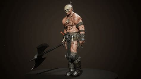 Heavy Barbarian Warrior